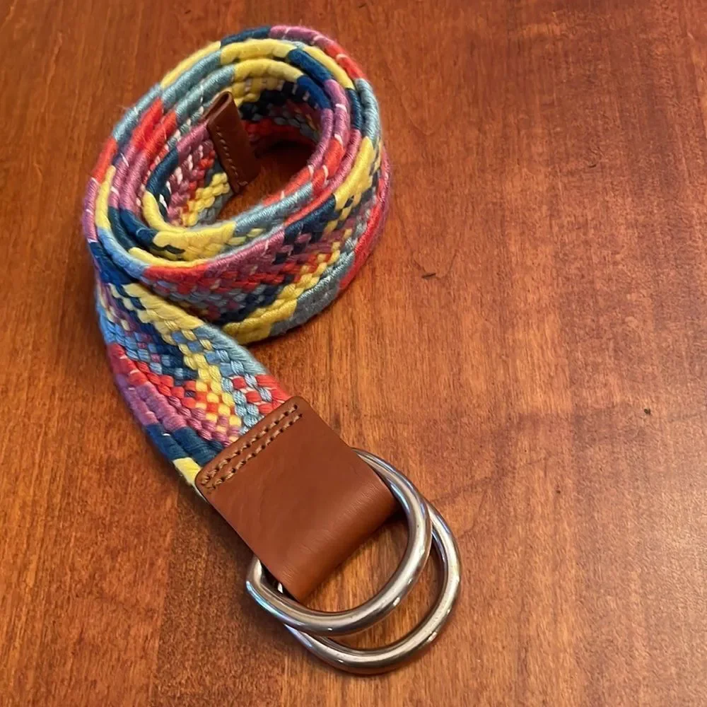 Eddie Bauer Multi Color Belt - Large/XL